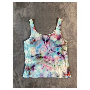 Madison Studio Tie-Dye Tank‎ Top Multicolor Size M